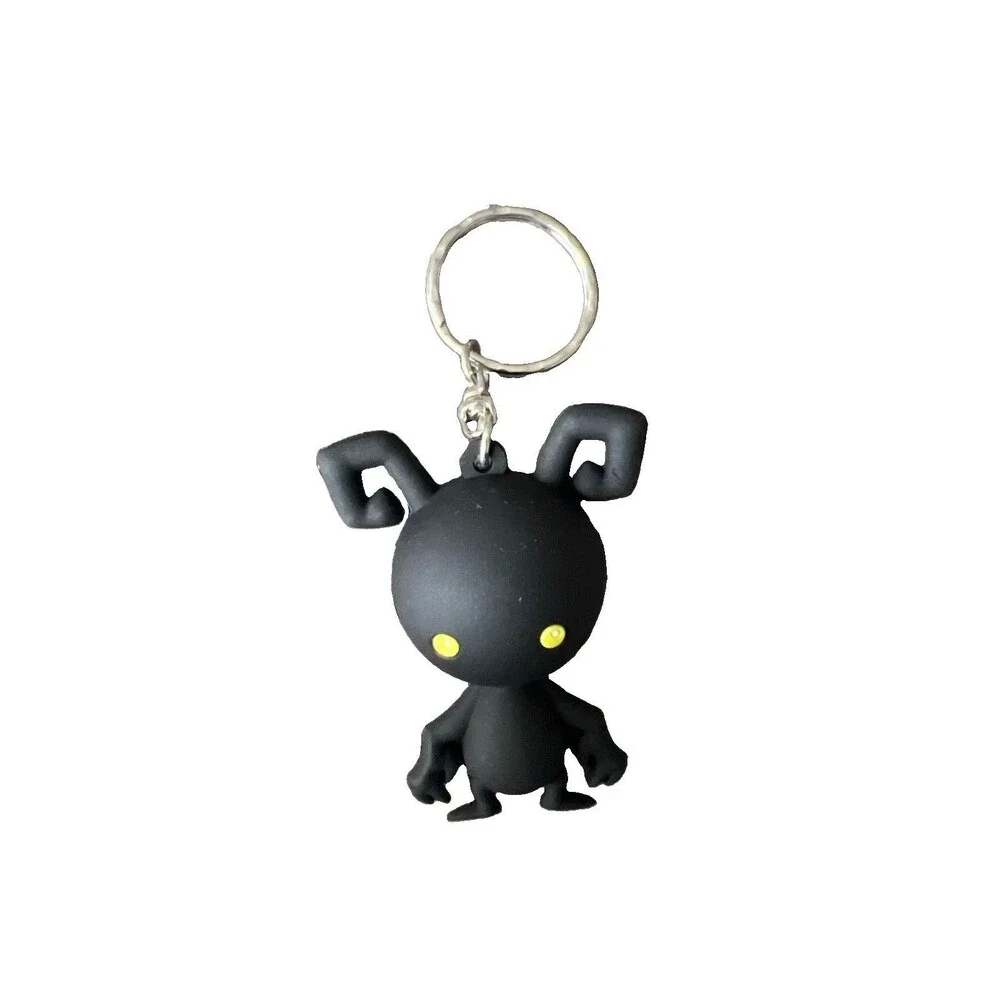Kingdom Hearts Shadow Heartless Keychain Figure Disney Square Enix Keyring NWOT